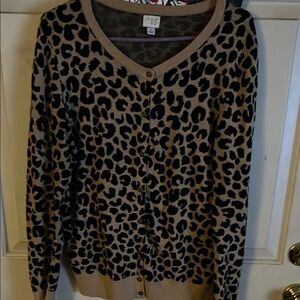 A new day Leopard Print Women's cardigan